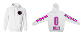 PINKTOBER Boom Squad Drip On Sleeves Hoodie