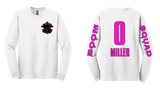 PINKTOBER Boom Squad Drip On Sleeves Long Sleeve Shirt