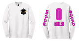 PINKTOBER Boom Squad Drip On Sleeves Long Sleeve Shirt