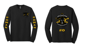 Boom Squad On My Back Long Sleeve Shirt