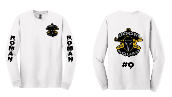 Boom Squad On My Back Long Sleeve Shirt