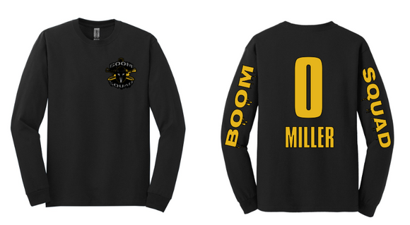 Boom Squad Drip On Sleeves Long Sleeve Shirt