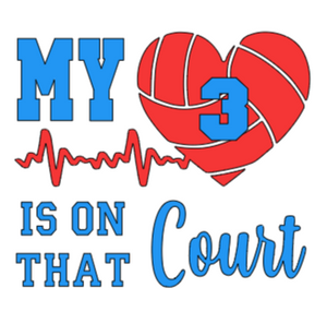 My Heart Is On That Court (Various Shirt Styles)