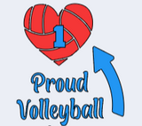 Proud Volleyball...(Various Shirt Styles)